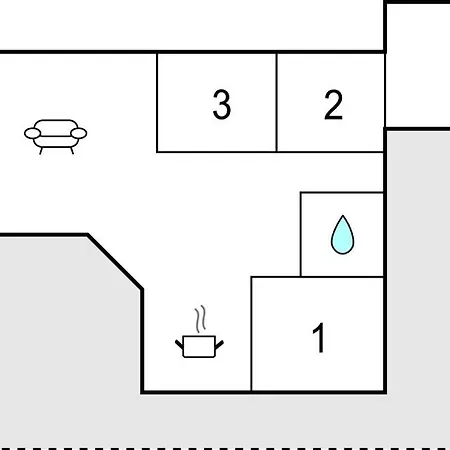 Cozy In With Kitchen 度假居 *